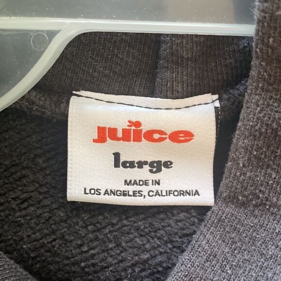 JUICE Los Angeles Men’s 100% Cotton Super Thick Hoodie Size L. Made in USA - Picture 4 of 4
